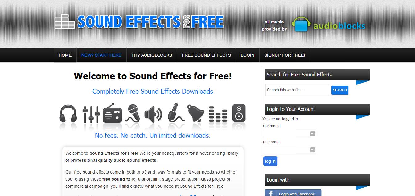Sound Effects for Free