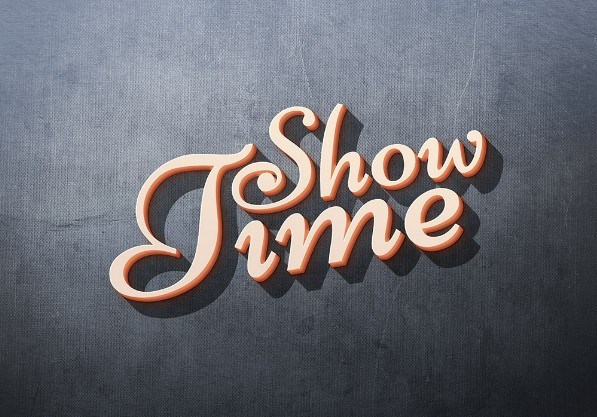 Showtime: Free 3D Text Effect