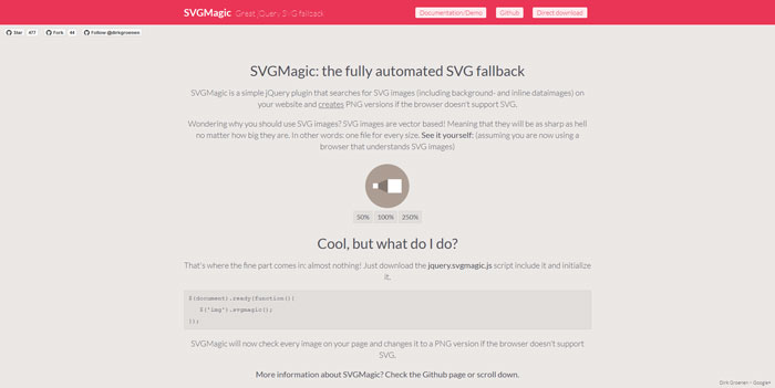 SVGMagic: the fully automated SVG fallback